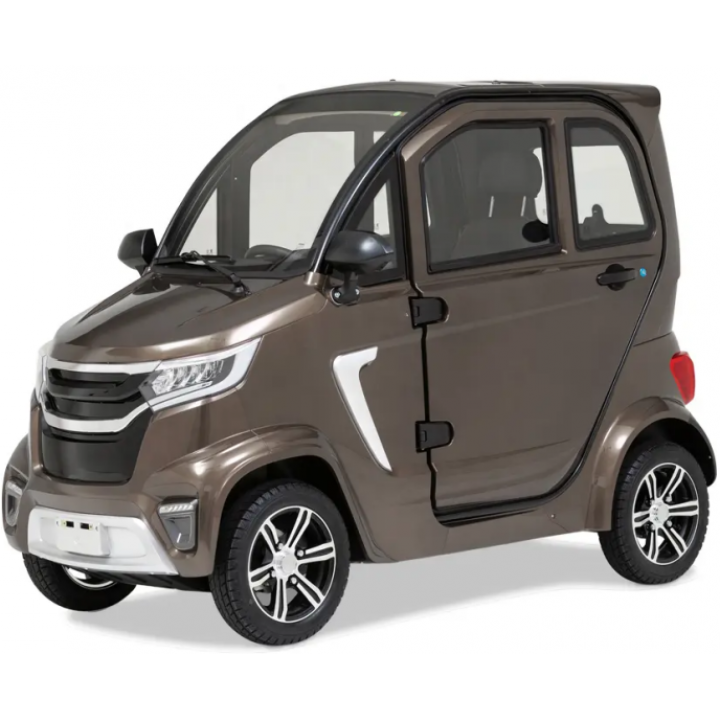 Elektrinis mini automobilis e-SALA LMI YM200 Brown Elektrinis mini automobilis e-SALA LMI YM200 Brown